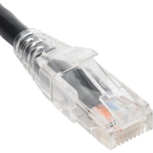 ICC CAT6 Clear Boot Patch Cord Image of H2-PCST25BK