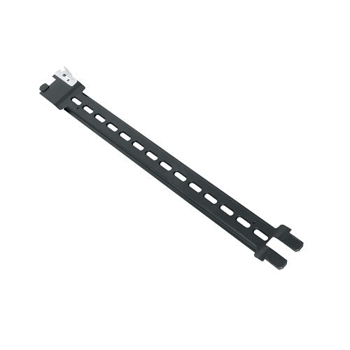 Middle Atlantic LL-VDIN21 Lever Lock Vertical DIN Rail, 17.1\\", Steel, Black