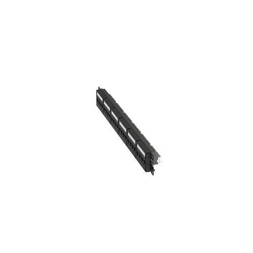 Panduit CPPKL6G24WBL Network Patch Panel, 24 Port CAT 6 TX Modular Kit