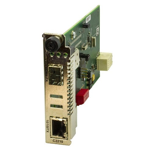 Lantronix C2210-1011 ION Fast Ethernet Media and Rate Converter Module, 1300 nm Multimode ST, 11.0 dB