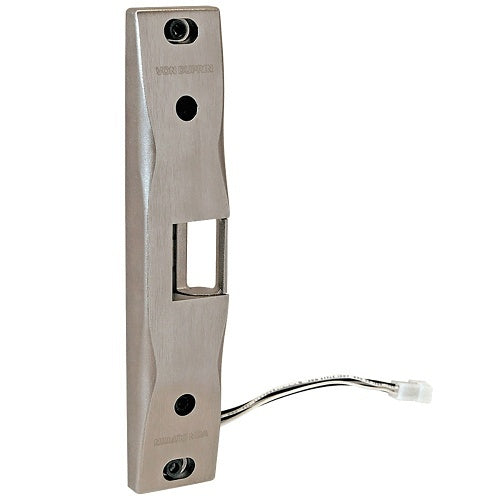 Von Duprin 6300 32D 6300 Series Fail Secure Electric Strike for Rim Exit Devices, Grade , Fire Rated, 12/24V DC, 9"x1-3/4"