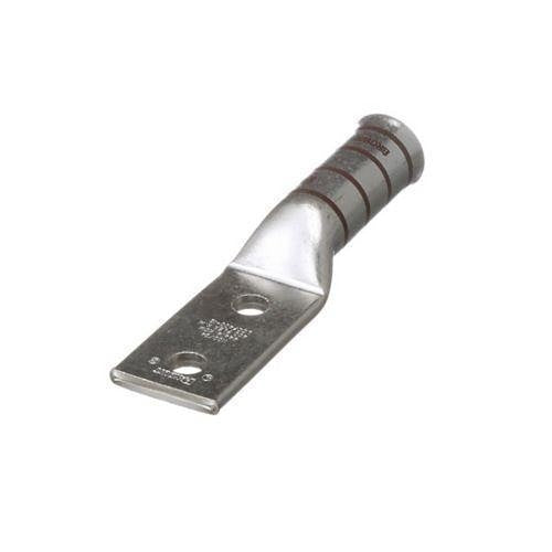 Panduit LCCF400-12-6 Compression Connector Lug, 2-Hole, 400kcmil, Copper