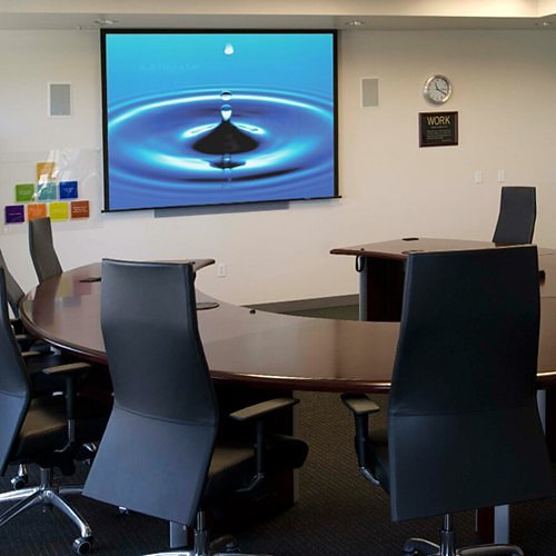 Draper 139042 165\\" Access Electric Projection Screen, 16:10, Matt White XT1000E
