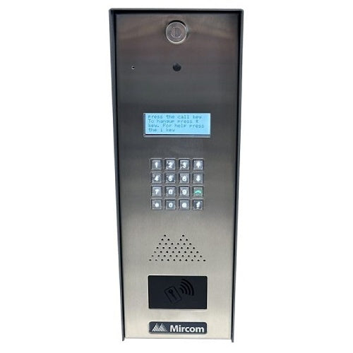 Mircom TX3-2000-4UR-C TX3 Reinforced Slim Line Voice Access System