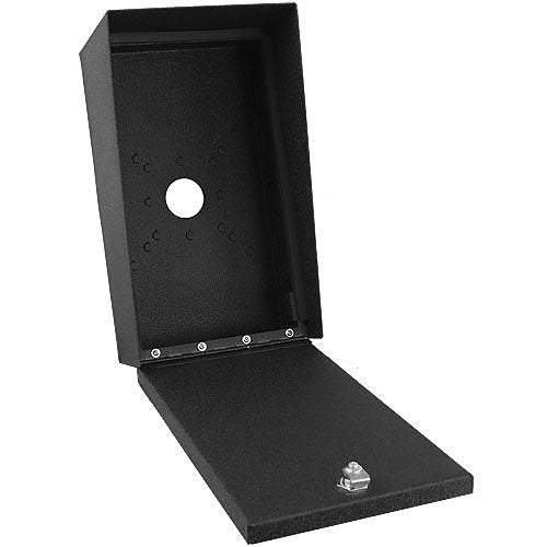 Pedestal Pro PORTRA-CS-8X14-E 8\\" 14\\" Portrait Steel Housing, Black Power Coated