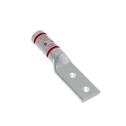 Panduit LAB3/0-12-E Compression Connector Lug, 2-Hole, 3/0AWG, Aluminum