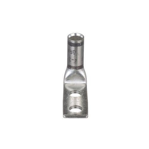 Panduit LCD8-14AFNS-L Compression Connector Lug, 2-Hole, #8AWG, Copper