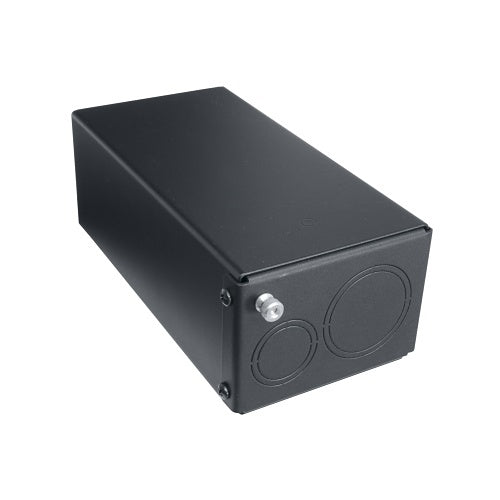 Middle Atlantic MPR-JB663A MPR Series Junction Box, 6\\" Deep x 6\\" Wide x 3\\" High, Black