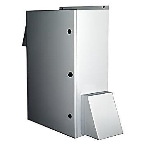 Mier BW-136FCSS Fan-Cooled Enclosure, Outdoor, NEMA 3R, 24x36x12\\", Stainless steel, Gray