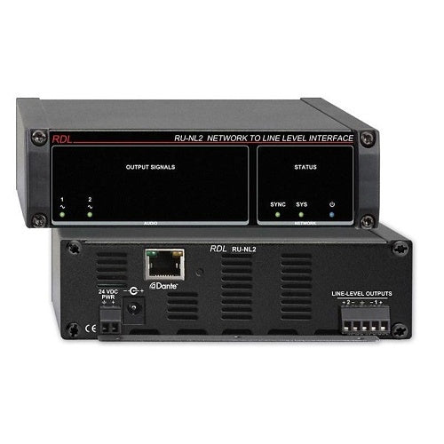 RDL RU-NL2 NTWRK to Line Level Interface