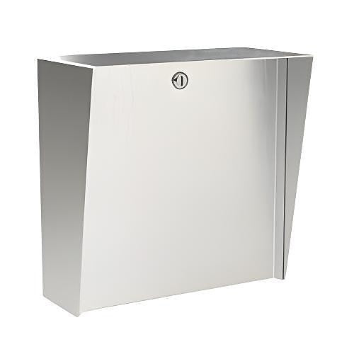 Pedestal Pro Housng, Sq, 12x12x6, Stnlss