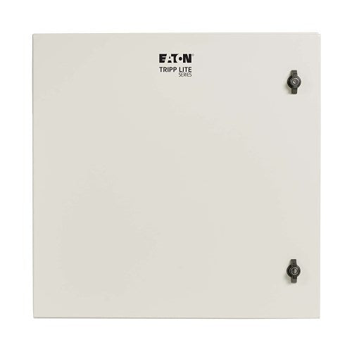 Tripp Lite SRN4G12US SmartRack Industrial Enclosure with Lock, Wall Mount, Hinged Back, 28\\" Depth, 12U, NEMA 4, Metal, Gray