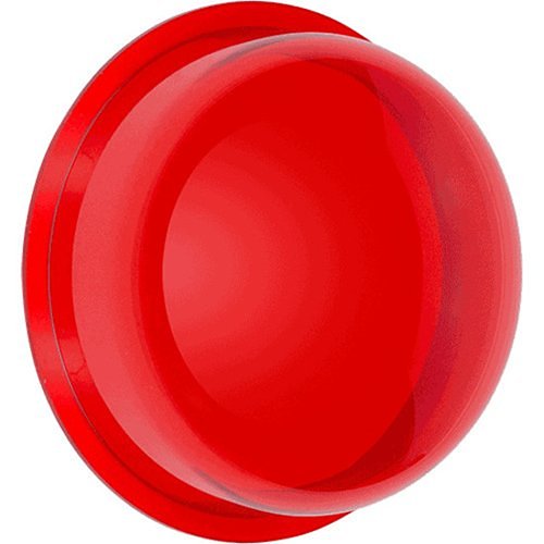 System Sensor LENS-RC2 L-Series Lens for Any Indoor Ceiling Mount Strobes, Red