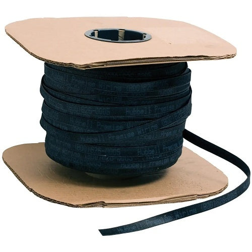 Hubbell HVFBK5875 Cable Management, Velcro Fasteners, .63\\"x75\' Roll, Black