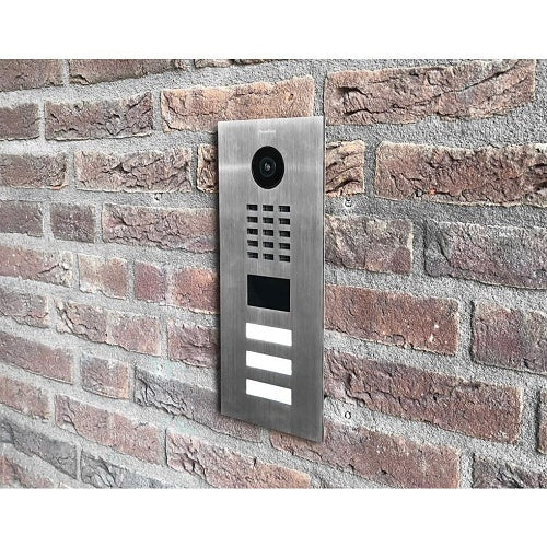 DoorBird D2103V-SSV2A IP Video Intercom System for Multi-Tenant Buildings, Stainless Steel V2A