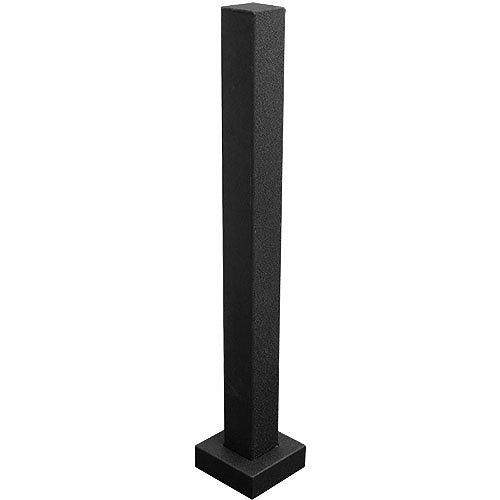 PEDESTAL PRO 36-LP-BLK Mounting Pedestal for Camera, Telephone Entry System, Access Control System, Push Button - Black Wrinkle Image of PM-36LPBLK