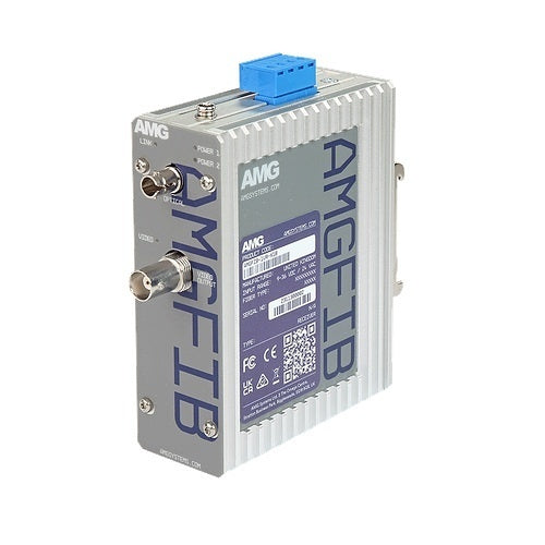 AMG Systems AMGFIB-1VR-S1B AMGFIB Series 1-Channel CVI / TVI / AHD / CVBS Video Receiver, Singlemode 20Km, 1-Fiber, B-Side