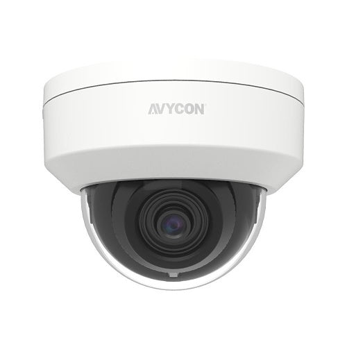AVYCON AVC-TD21F28 2MP HD-TVI Indoor 2.8 mm Fixed Dome Camera, White