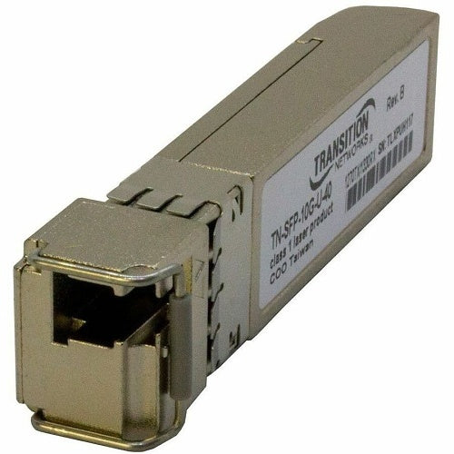Lantronix TN-SFP-10G-U-40 SFP+ Module Transceiver with DMI, Cisco Compatible, 10GBASE-LR, 10.3G, Single Fiber Singlemode