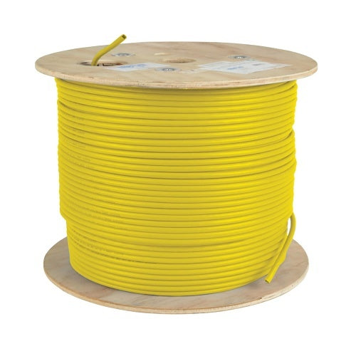 Tripp Lite N022-01K-YW CAT5/5e Bulk Cable, Solid Core, CMR, PVC, Yellow