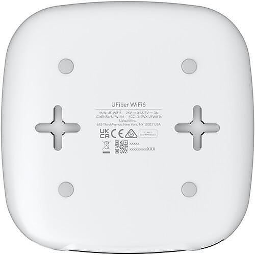 Ubiquiti UF-WIFI6-US UFiber WiFi 6 GPON Customer-Premises Equipment, US
