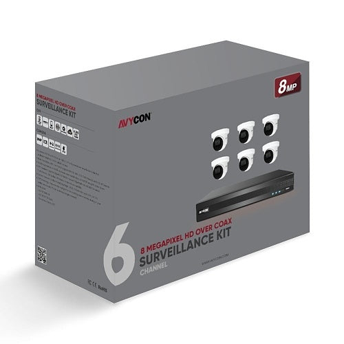 AVYCON AVK-TE81E6-3T HDoC Camera & Recorder Kit
