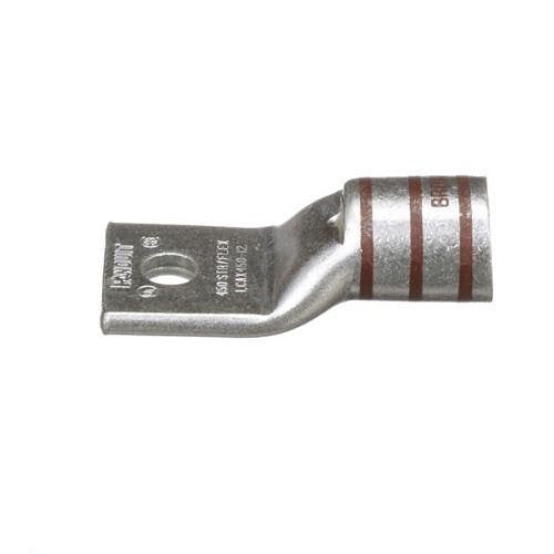 Panduit LCAX450-12-6 Compression Connector Lug, 1-Hole, 450kcmil, Copper