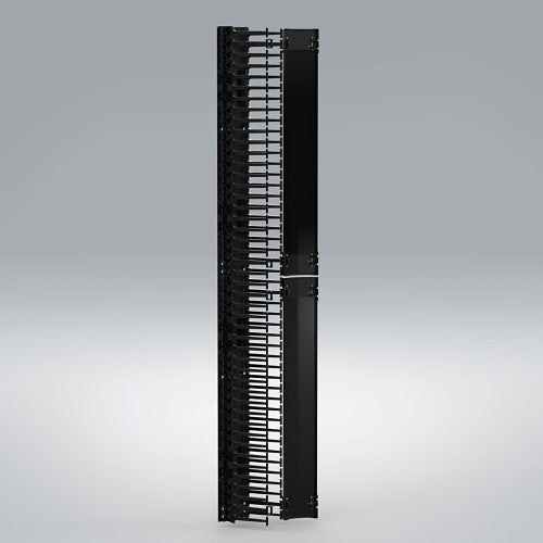 Siemon VCM1A-06S-1-45 Value Vertical Cable Manager, 6\\", 45U, Single-Sided