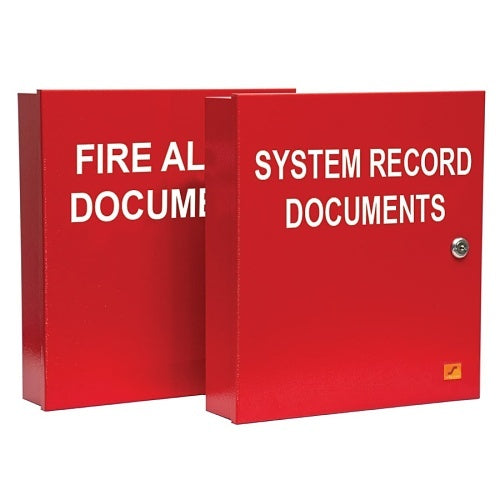 SAE SSU00689 ACE-11 SRD System Record Document Box, 13\\" x 12\\" x 2.3\\" D, Red
