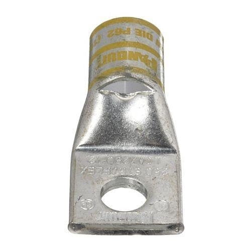 Panduit LCAX250-12-X Compression Connector Lug, 1-Hole, 250kcmil, Copper