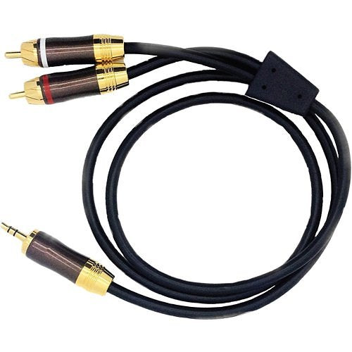 AVARRO 0E-VCY3BKG6 6' RCA to 3.5mm Stereo Cable