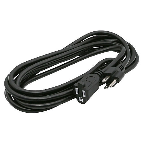 ADI PRO 0E-CX1615B Heavy Duty Indoor/Outdoor Extension Cord, 15\', 16AWG, Black