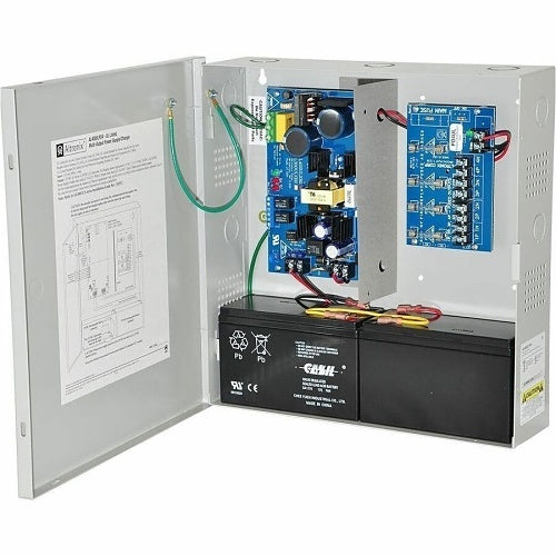 Altronix AL400PD4220 Access Power Supply Charger, Fused Outputs, 12/24VDC at 4A, 220VAC, BC300 Enclosure