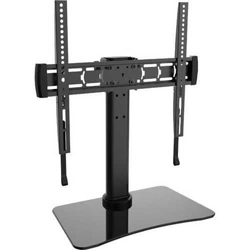 Peerless-AV PTS4X4 Universal TV Stand with ±45 Swivel for 32\\" to 60\\" Displays, Black