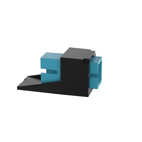 Panduit CMSAQSCZBL Mini-Com Multimode Simplex SC Adapter, Black