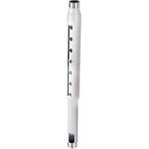 Chief CMS0406W Adjustable Extension Column, 1" Increments, White, 4-6'
