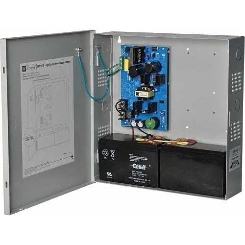 Altronix SMP7CTX220 Power Supply Charger, Single Output, 12 24VDC at 6A, 220VAC, BC300 Enclosure