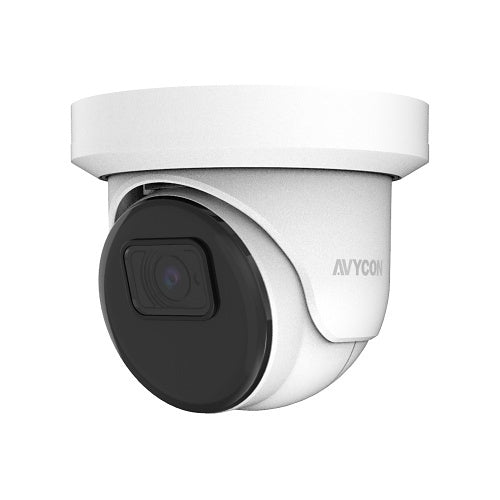 AVYCON AVC-NPE51F36 Diversity Series 5MP H.265 Turret IP Camera, 3.6mm Fixed Lens, Day/Night Capability, NDAA Compliant