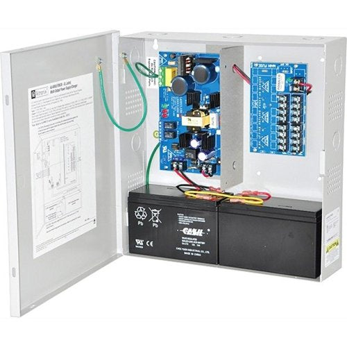 Altronix AL400ULPD8CB Power Supply/Charger, 8 PTC Class 2 Outputs, 2/24VDC at 4A, BC300 Enclosure Image of AX-400ULPD8C
