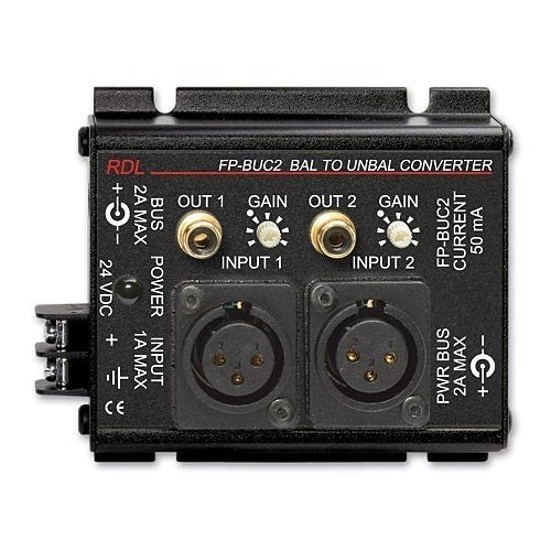 RDL FP-BUC2 2-Channel Balance to Unbalanced Converter