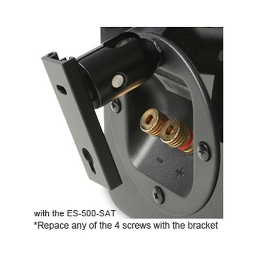 Episode ES-BRKT-BALL-BLK Swivel Ball Bracket for Speakers up to 10 lb, 1-Pair, Black