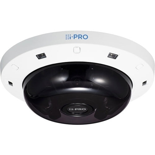 i-PRO WV-S8543LG 3-4MP Outdoor Multi-Directional IP Thin-Camera with AI Engine, Smoke Dome Type
