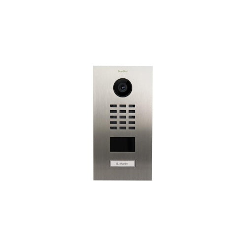 DoorBird D2101V IP Video Intercom, Stainless Steel V4A