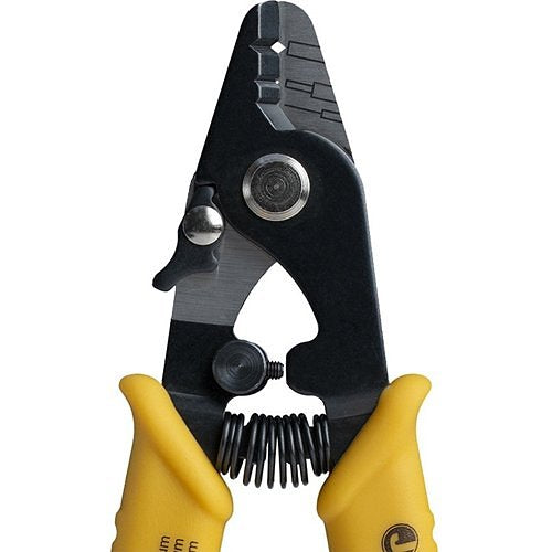 Jonard Tools JIC-375 Fiber Optic Stripper, Hole (250 Micron, 600-900 Micron, 1.6mm-3.0 mm), Yellow