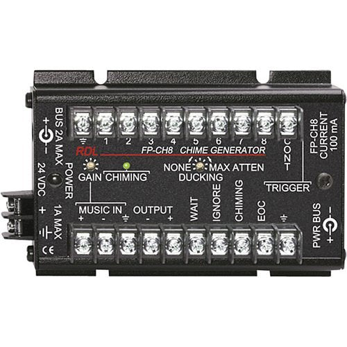 RDL FLAT-PAK FP-CH8 Chime Generator Image of RL-FPCH8
