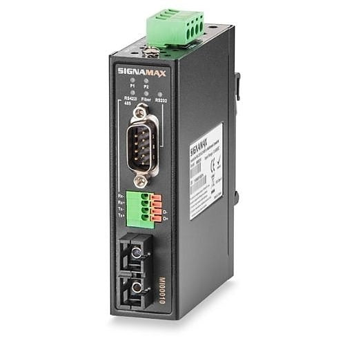 Signamax FO-MI00020 Industrial RS-232/422/485 to Singlemode Converter, 30km