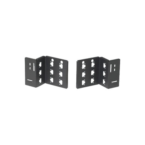 Panduit CVPDUB 4-Post Rack PDU Mounting Bracket Kit, Steel, Black