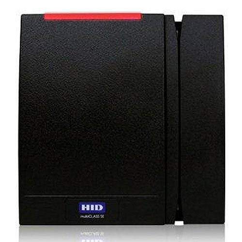 HID 922PTNTEK00051 multiCLASS SE RMP40 Smart Card Reader with Magnetic Stripe, Low Frequency Standard, High Frequency Standard, Sio, Seos, Mag, Wiegand, Terminal Strip, Standard Profile, Black