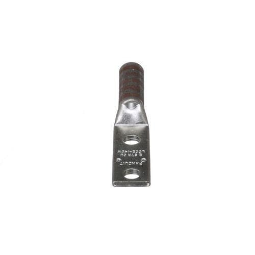 Panduit LCC2-14DW-Q Compression Connector Lug, 2-Hole, #2AWG, Copper