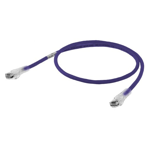 Hubbell HC6P20 NEXTSPEED CAT6 Patch Cord, Slim, 20\', Purple